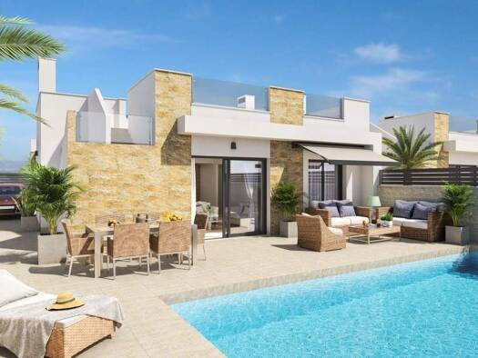 Villa zum Kauf provisionsfrei 397.500 € 4 Zimmer 99 m² 240 m² Grundstück Calle Jose Carreras Alicante 03177