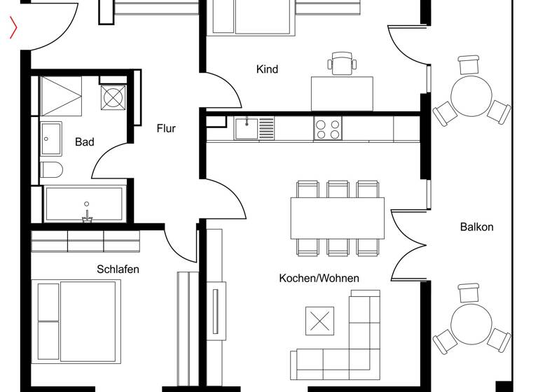 Wohnung zur Miete 1.560 € 3 Zimmer 82 m²<br/>Wohnfläche Elsa-Neumann-Straße 45 Siemensstadt Berlin 13629