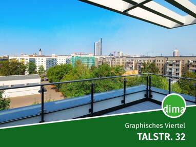 Penthouse zum Kauf 640.000 € 3 Zimmer 123,5 m² 5. Geschoss Talstraße 32 Zentrum-Südost Leipzig 04103