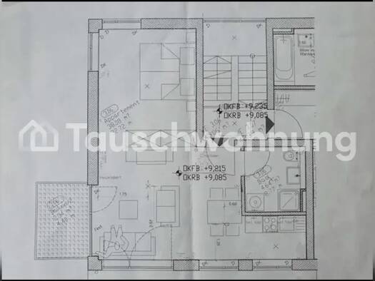 Terrassenwohnung zur Miete Tauschwohnung 640 € 2 Zimmer 45 m² 3. Geschoss Steinweg Regensburg 93059
