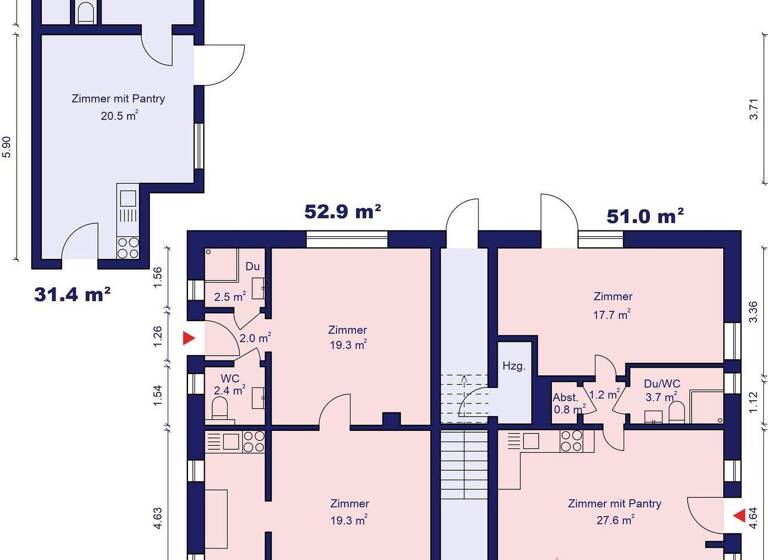 Mehrfamilienhaus zum Kauf 795.000 € 8 Zimmer 189,8 m² 794 m² Grundstück Am Deich 51 Dahme 23747