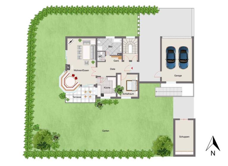 Mehrfamilienhaus zum Kauf 1.400.000 € 6 Zimmer 219,4 m² 795 m² Grundstück Milbertshofen-Am Hart München 80937