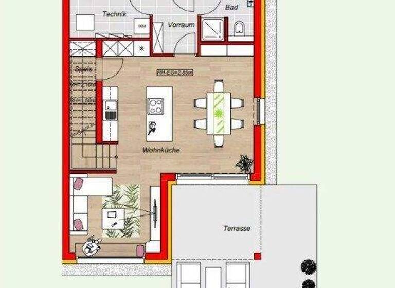 Doppelhaushälfte zum Kauf - Erstbezug 489.900 € 4 Zimmer 117 m² 416 m² Grundstück Bruck an der Leitha 2460
