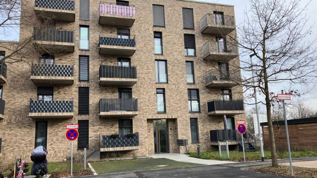 Wohnung zur Miete nur mit Wohnberechtigungsschein 685 € 3 Zimmer 73,7 m² 2. Geschoss frei ab 01.07.2026 Edmund-Hornung-Str. 4 Musikerviertel und amerik. Siedlung Schweinfurt 97424