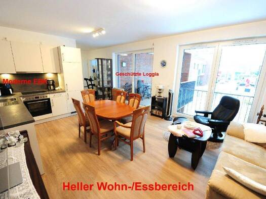 Wohnung zur Miete 790 € 2 Zimmer 54,9 m² Seppensen Buchholz 21244