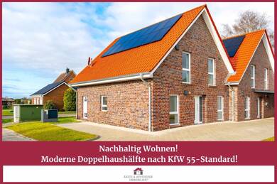 Doppelhaushälfte zum Kauf 474.000 € 5 Zimmer 137,9 m² 269 m² Grundstück Esens Esens 26427