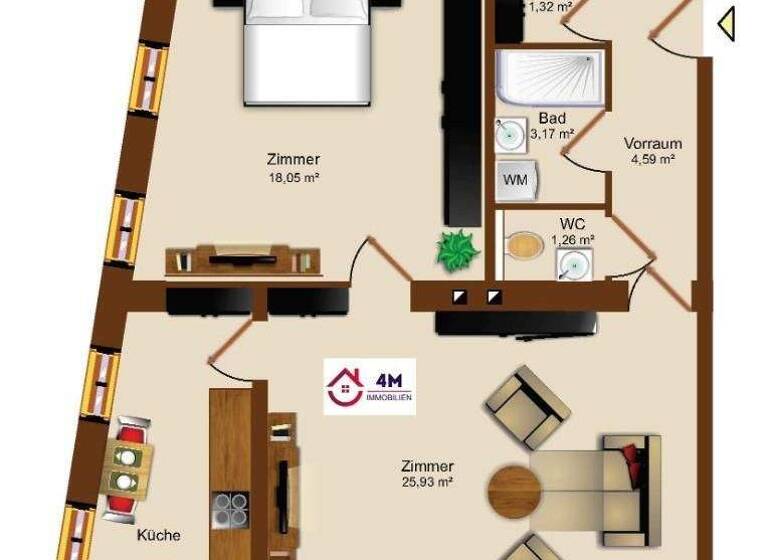 Wohnung zum Kauf - Erstbezug 337.900 € 3 Zimmer 63,5 m² EG frei ab sofort Wien 1170