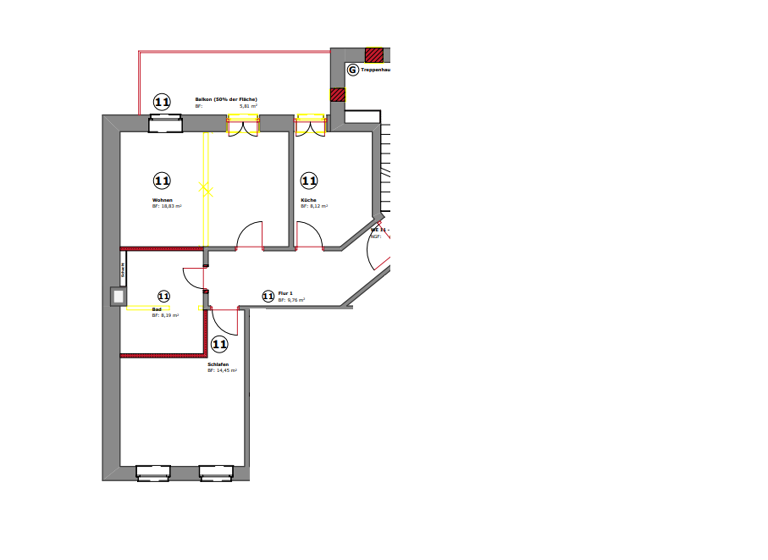 Wohnung zum Kauf 274.999 € 2 Zimmer 65,2 m² 3. Geschoss Weißenfelser Straße 63 Plagwitz Leipzig 04229