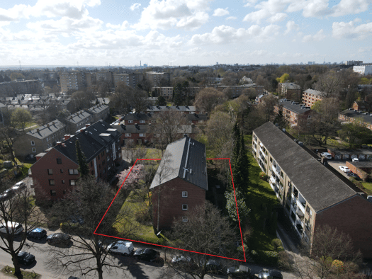 Mehrfamilienhaus zum Kauf als Kapitalanlage geeignet 2.200.000 € 1 Zimmer 705 m² 1.351 m² Grundstück Billstedt Hamburg 22117