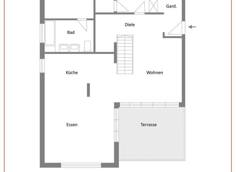 Maisonette zum Kauf 357.000 € 4,5 Zimmer 141 m²<br/>Wohnfläche 3.<br/>Geschoss Deutenberg - Dauchinger Straße Villingen-Schwenningen 78056
