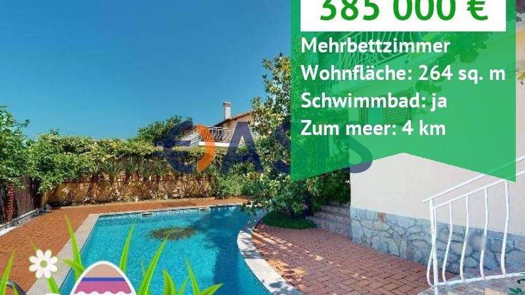 Haus zum Kauf provisionsfrei 385.000 € 5 Zimmer 264 m² Osogovo 11 ???????? 8253