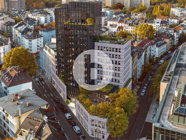 Bürofläche zur Miete provisionsfrei 128,7 m² Bürofläche teilbar ab 128,7 m² Westend-Nord Frankfurt am Main 60322