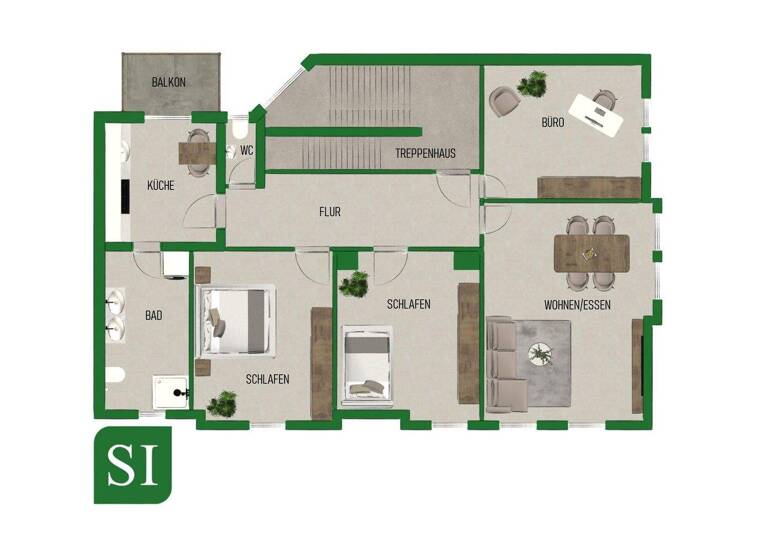 Wohnung zum Kauf 449.000 € 4 Zimmer 112,4 m² 3. Geschoss Oststadt Ulm 89073