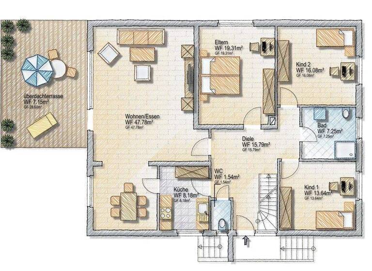 Einfamilienhaus zum Kauf 295.000 € 6,5 Zimmer 201 m² 942 m² Grundstück Wathlingen 29339