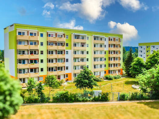 Wohnung zur Miete 279 € 2 Zimmer 42 m² 2. Geschoss Albert-Funk-Straße 9 Eckersbach Zwickau 08066