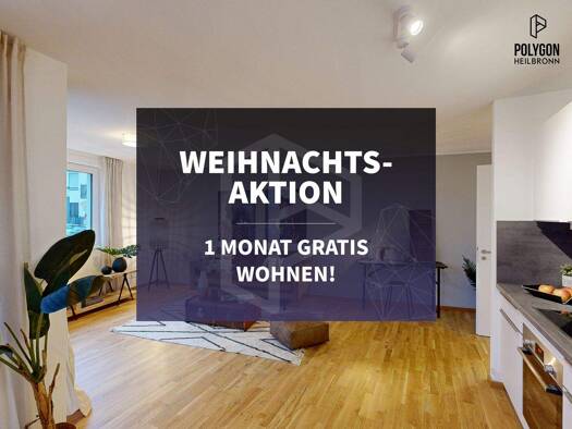Wohnung zur Miete - Erstbezug 1.240 € 3 Zimmer 82,6 m² 2. Geschoss Happelstraße 41 Heilbronn 74074