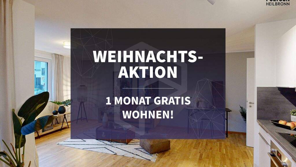 Wohnung zur Miete - Erstbezug 1.240 € 3 Zimmer 82,6 m² 2. Geschoss Happelstraße 41 Heilbronn 74074