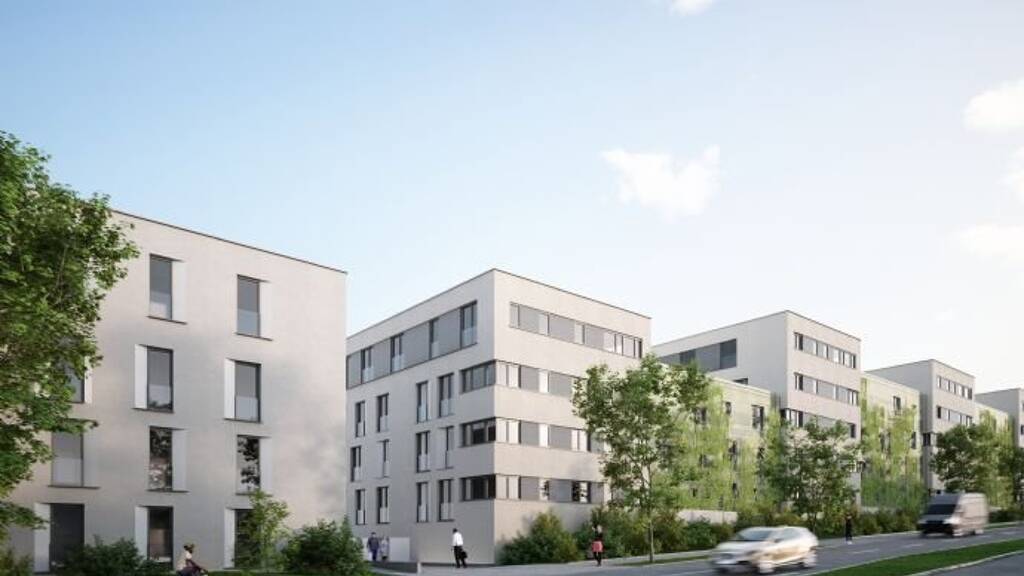 Wohnung zum Kauf - Neubau provisionsfrei 475.000 € 3 Zimmer 75,8 m² 1. Geschoss Luise-Kämpf-Straße 14 Bietigheim Bietigheim-Bissingen 74321