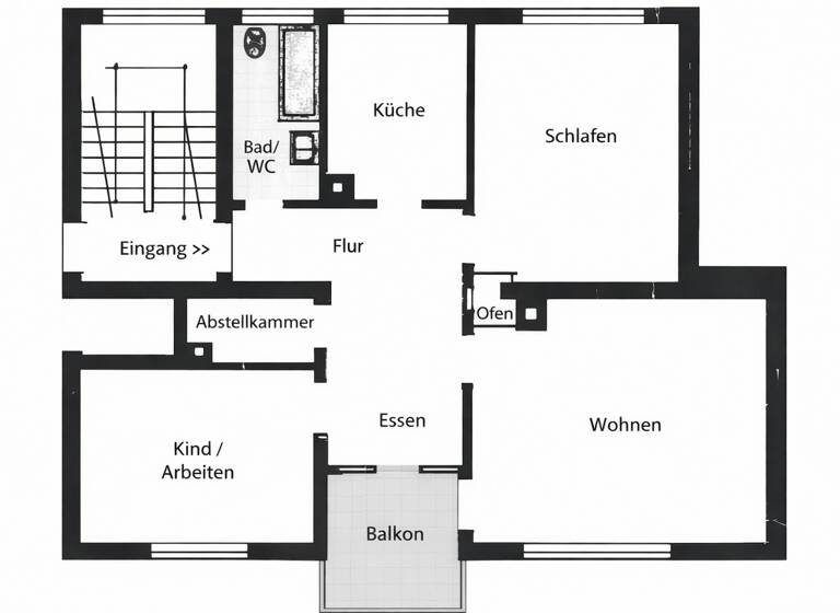 Wohnung zum Kauf 219.000 € 3 Zimmer 69 m² 3. Geschoss Vaihingen an der Enz 71665