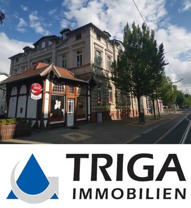 Wohnung zur Miete 528 € 2 Zimmer 88,1 m² Dachgeschoss, 2. Geschoss Nordhausen Nordhausen 99734