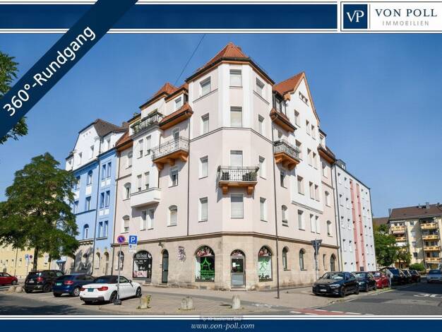 Wohnung zur Miete 850 € 3 Zimmer 81 m² Südstadt Fürth 90763