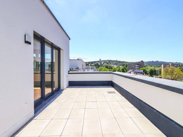 Penthouse zur Miete - Erstbezug 1.390 € 2 Zimmer 82,7 m² 5. Geschoss frei ab 01.08.2025 Eutighofer Straße 21 Schwäbisch Gmünd Schwäbisch Gmünd 73525