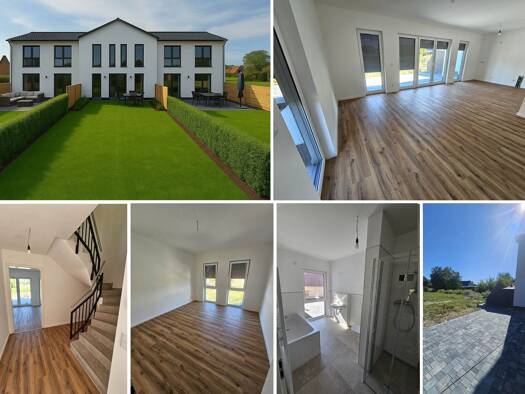 Reihenendhaus zur Miete - Erstbezug 1.620 € 4 Zimmer 136,4 m² 410,3 m² Grundstück Friedersdorf Muldestausee 06774