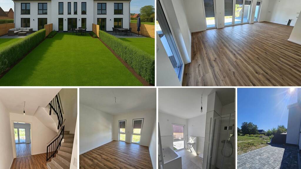 Reihenendhaus zur Miete - Erstbezug 1.620 € 4 Zimmer 136,4 m² 410,3 m² Grundstück Friedersdorf Muldestausee 06774