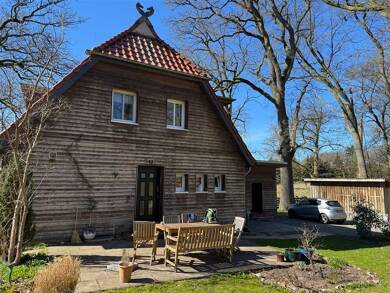 Einfamilienhaus zur Miete 1.550 € 5 Zimmer 145 m² 1.200 m² Grundstück Dangersen Dorf 22 Dibbersen Buchholz 21244