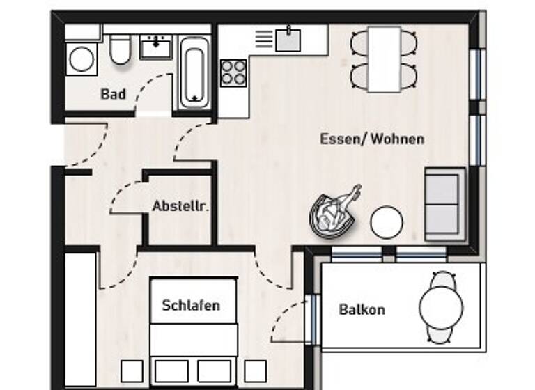 Wohnung zur Miete 992 € 2 Zimmer 65 m² 2. Geschoss Rathausgasse 8 Schönefeld 12529