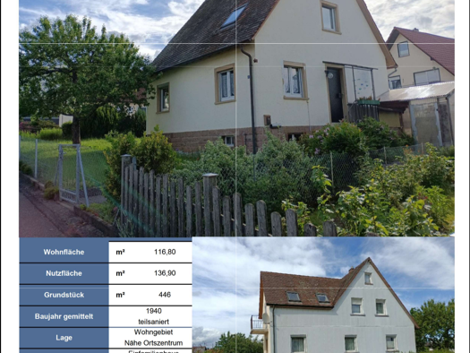 Einfamilienhaus zum Kauf provisionsfrei 300.000 € 5,5 Zimmer 116 m² 446 m² Grundstück Conweiler Straubenhardt 75334