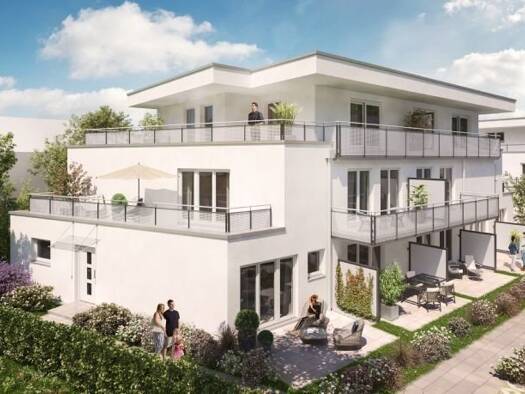 Wohnung zum Kauf - Neubau provisionsfrei 503.900 € 2 Zimmer 56,2 m² EG Vogelweide 3, 5, 7 Neufahrn Neufahrn bei Freising 85375