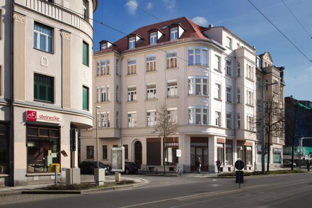 Ladenfläche zur Miete 1.398 € 2 Zimmer 81,4 m² Verkaufsfläche teilbar ab 81,4 m² Beuchaer Straße 2 Anger-Crottendorf Leipzig 04318