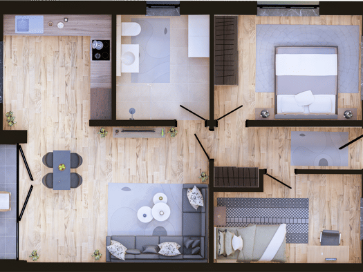 Wohnung zum Kauf - Neubau provisionsfrei 264.554 € 3 Zimmer 70 m² EG Dorfstraße 82 Leuth Nettetal 41334