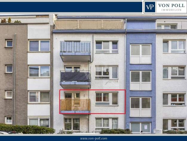 Wohnung zum Kauf 254.000 € 2 Zimmer 49,6 m² 1. Geschoss Altstadt-Süd Köln 50676