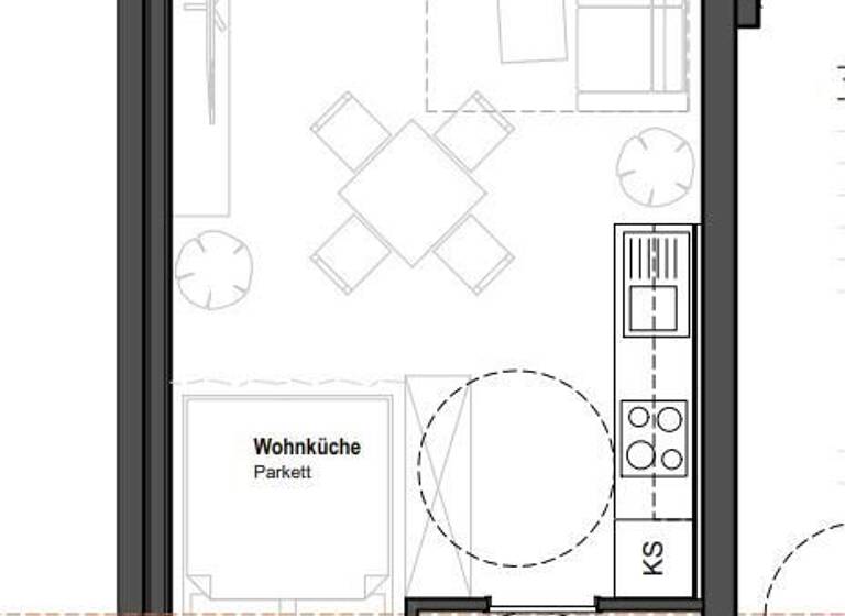 Studio zum Kauf - Erstbezug 242.644 € 1 Zimmer 37,2 m² EG frei ab sofort Erlaaer Straße 150 Wien 1230