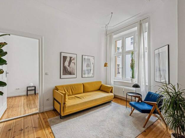 Wohnung zum Kauf 399.500 € 3 Zimmer 60,7 m² 2. Geschoss Braunschweiger Straße 31 Neukölln Berlin 12055