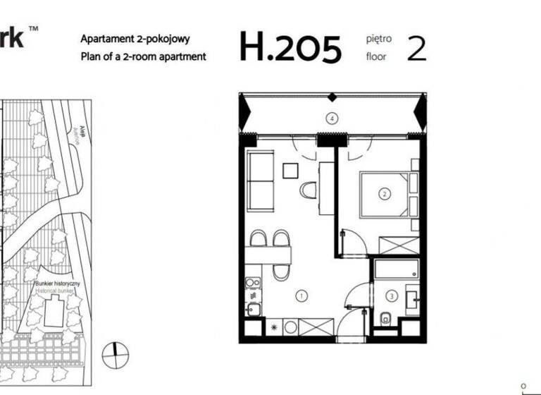 Wohnung zum Kauf - Erstbezug 455.000 € 2 Zimmer 36,9 m² 2. Geschoss Swinoujscie [Swinemünde] 72-600