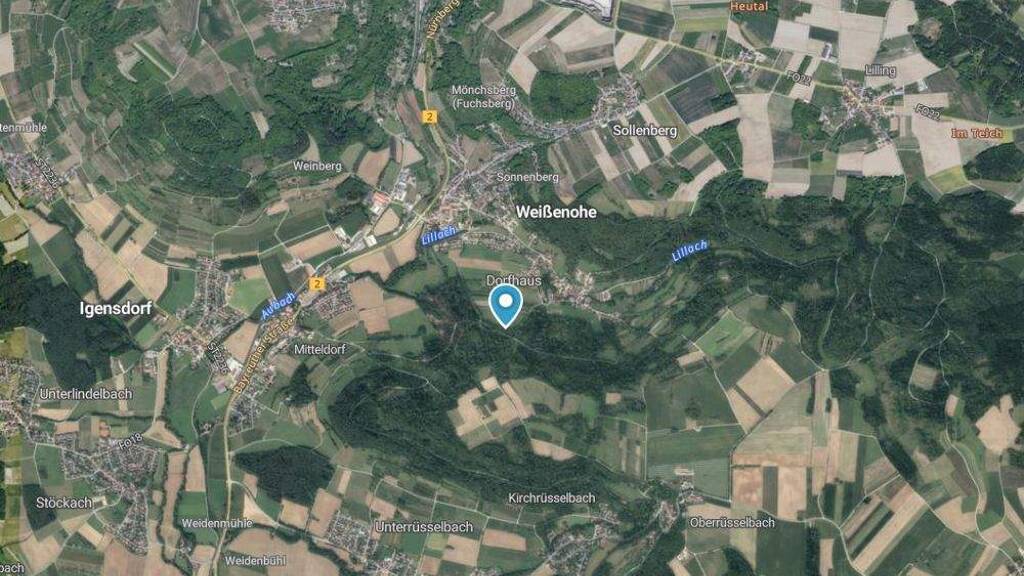 Land-/Forstwirtschaft zum Kauf provisionsfrei 4.000 € 4.090 m² Grundstück Weißenohe 91367