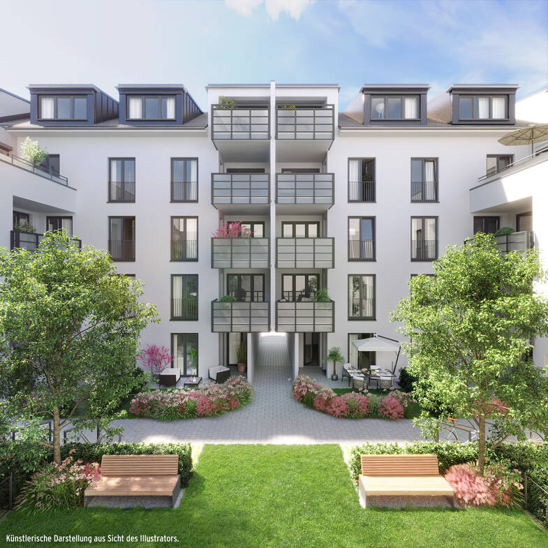 Wohnung zum Kauf provisionsfrei 919.900 € 3 Zimmer 74,4 m² EG frei ab sofort Nestroystraße 13 Sendling-Westpark München 81373