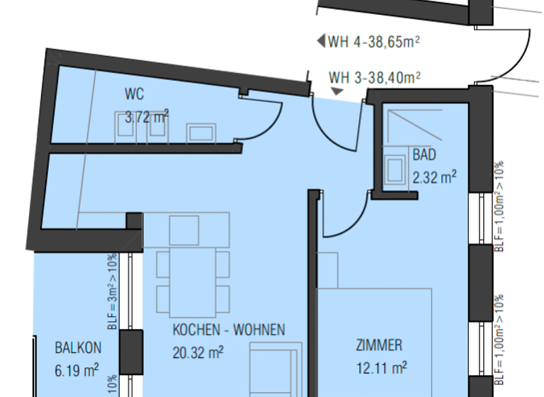 Wohnung zum Kauf 245.000 € 2 Zimmer 38 m² 1. Geschoss Sand in Taufers 39032