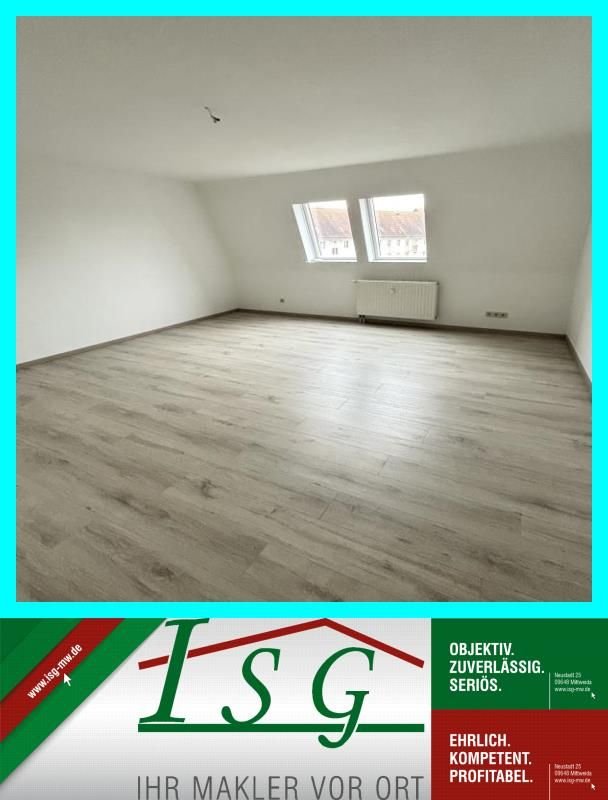 Wohnung zur Miete 390 € 2 Zimmer 56 m²<br/>Wohnfläche 5.<br/>Geschoss ab sofort<br/>Verfügbarkeit Mittweida Mittweida 09648