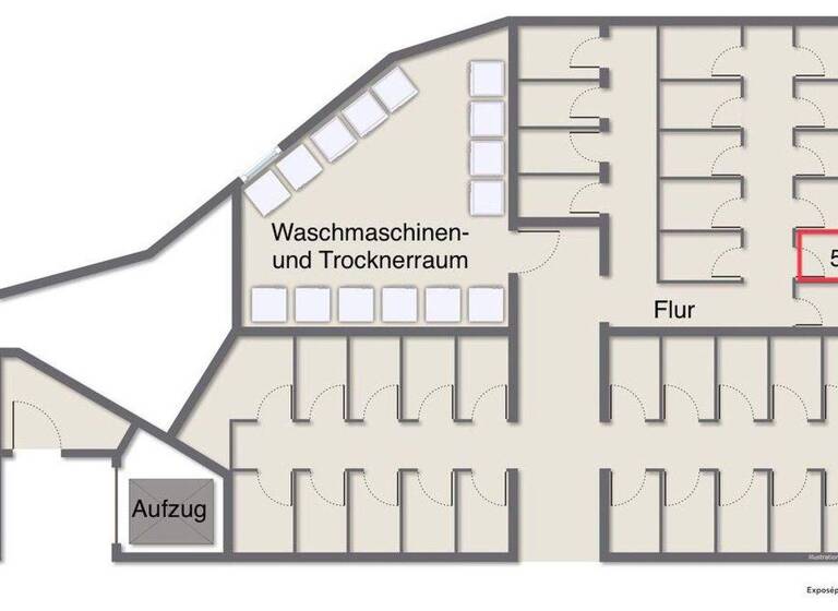 Studio zur Miete 575 € 1 Zimmer 25 m² EG Lange Str. 74 Innenstadt Fürth 90762