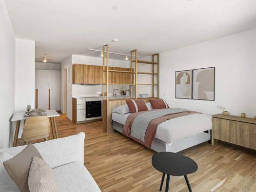 Studio zur Miete - Erstbezug 981 € 1 Zimmer 33,4 m² 10. Geschoss Dresdner Straße Wien 1200