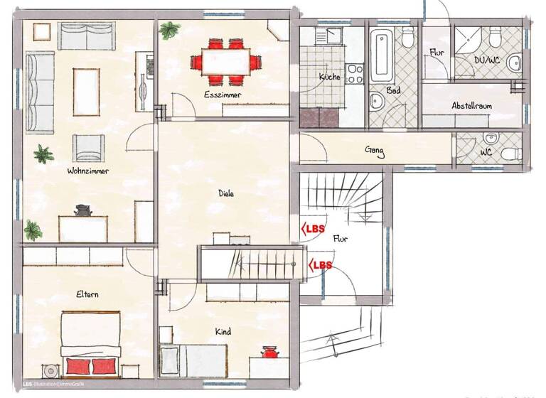 Mehrfamilienhaus zum Kauf 269.000 € 8 Zimmer 186 m² 683 m² Grundstück Südlengern Kirchlengern 32278