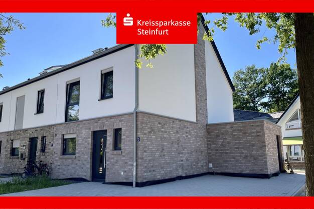 Reihenendhaus zum Kauf - Erstbezug 368.800 € 5 Zimmer 124,4 m² 196,2 m² Grundstück frei ab sofort Mettingen Mettingen 49497