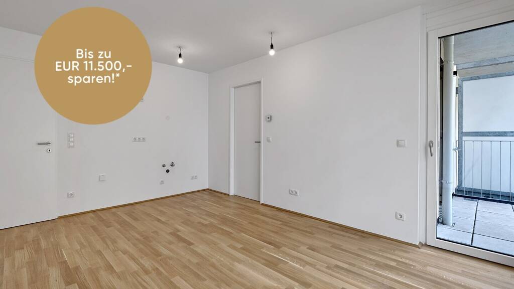 Wohnung zum Kauf - Erstbezug 284.900 € 2 Zimmer 40,4 m² 4. Geschoss Fahrbachgasse 6-8 Wien 1210