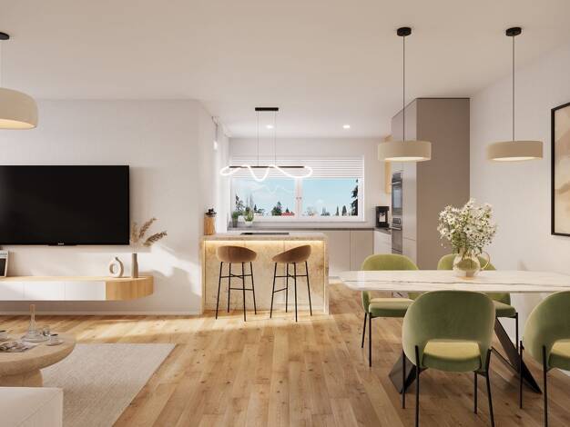 Wohnung zum Kauf - Erstbezug provisionsfrei 469.900 € 4,5 Zimmer 106,1 m² EG Altheim Staig 89195