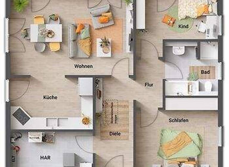 Bungalow zum Kauf - Erstbezug 343.820 € 3 Zimmer 92 m² 600 m² Grundstück Rietz 14797