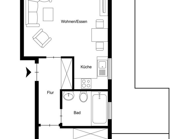 Wohnung zum Kauf 167.000 € 2 Zimmer 57,6 m² 3. Geschoss Wesertor Kassel 34125